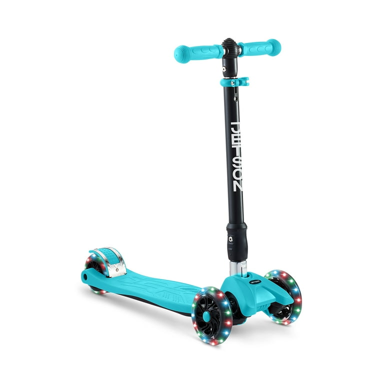 Jetson Twin Kick Scooter with LED Light Up Wheels Blue