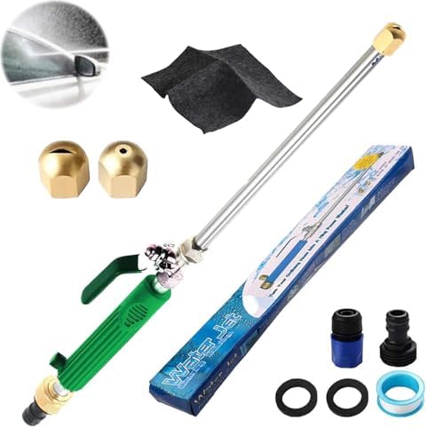 Jetsono High Pressure Washer, Jetsono Power Washer, Jet Nozzle Power Washer Garden 2 In 1 Jet Nozzle Power Washer 2 Different Nozzles Hose Quick Connec