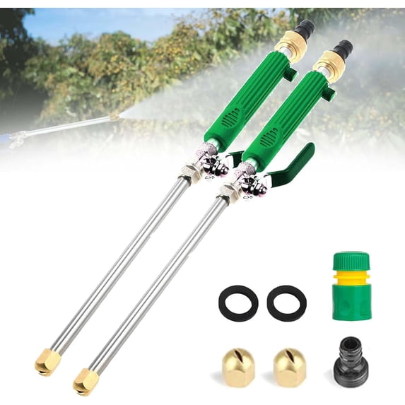 Jetsono Ressure Washer, Jetsono High Pressure Surface Cleaning Power Compact and Lightweight, with Hose Quick Connectors, for Floor Wall Fence Cleaning Garden Watering