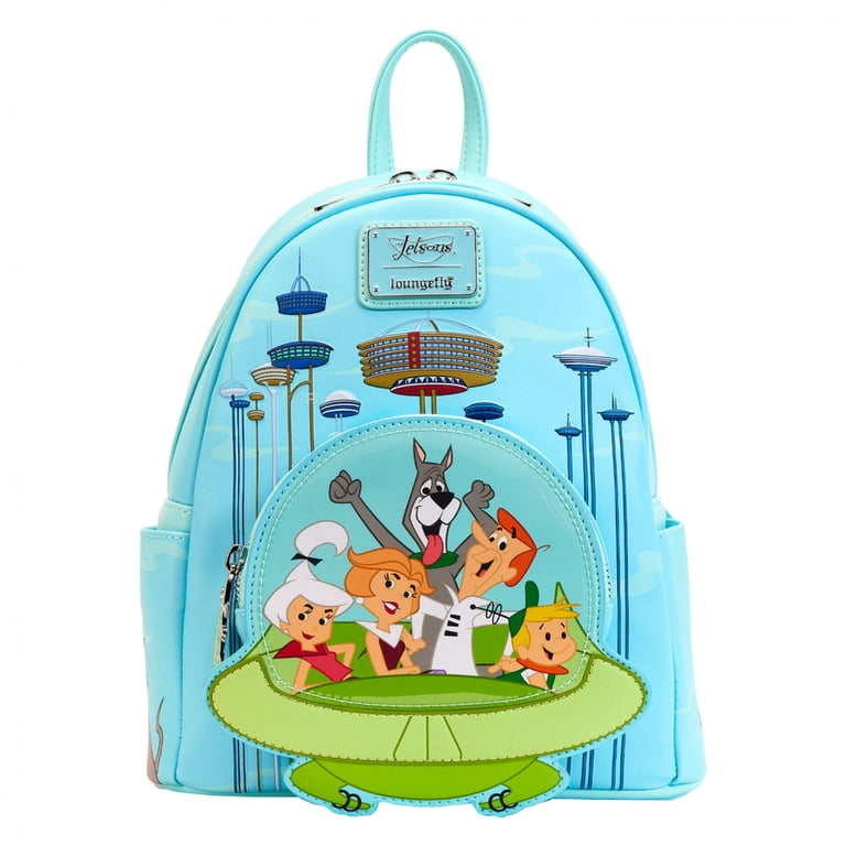 Jetsons The Spaceship Mini Backpack By Loungefly, Blue  display picture 1