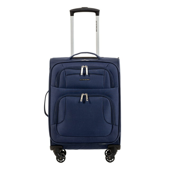 Jetstream 20-inch Softside Rolling Spinner Upright Carry-on Luggage ...