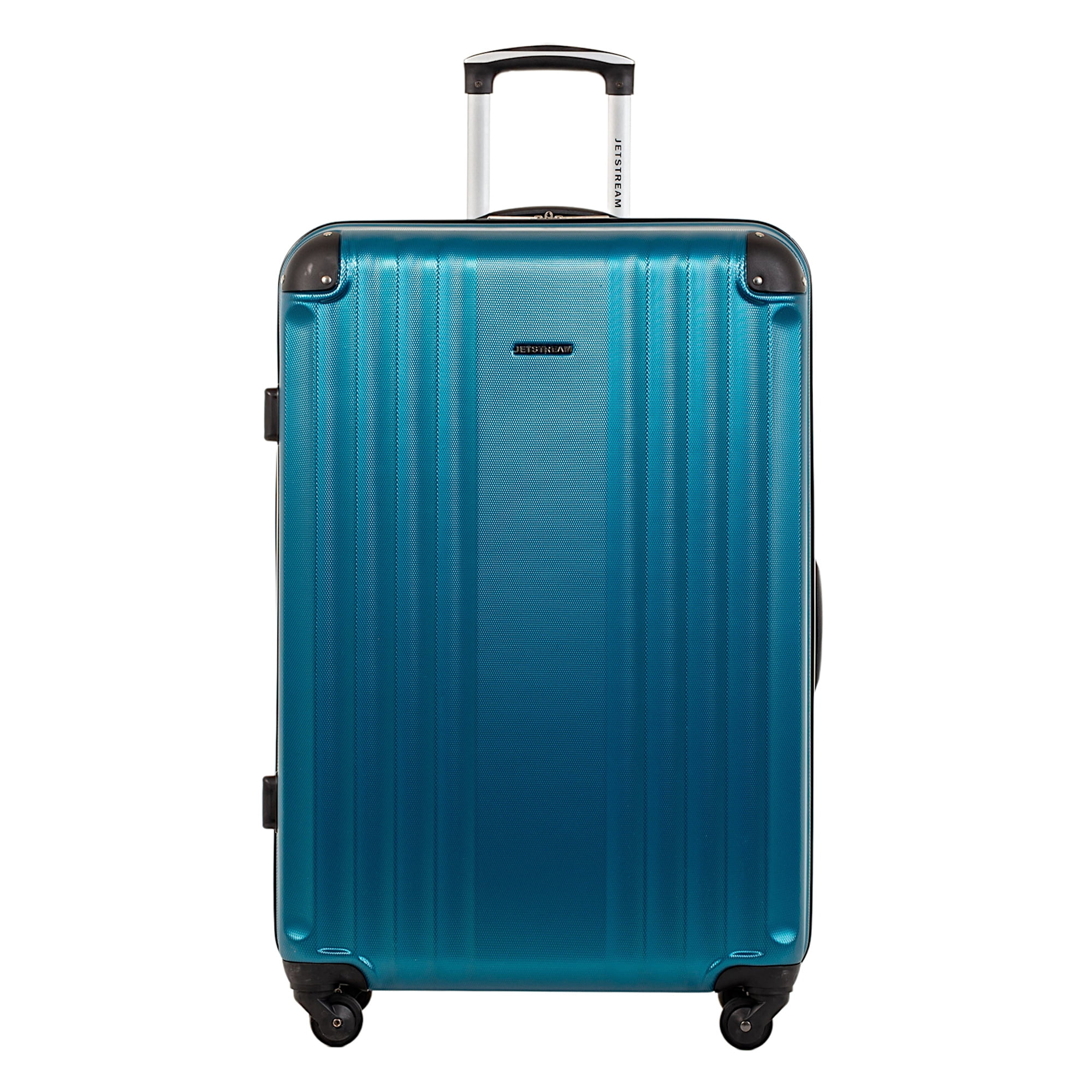 Stone Mountain Large 28-Inch Check-in Las Vegas hard-side Durable  Expandable geometric Textured spinner luggage for work travel, vacations,  or as international carry-navy 