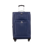 Jetstream Softside Large Checked Luggage, Lightweight Rolling Travel Suitcase with Spinner Wheels
