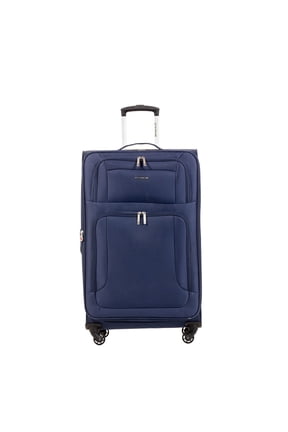 Softside Large Checked Luggage, Lightweight Rolling Travel Suitcase with Spinner Wheels