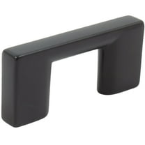 Jetstream Cabinet Pull, 32 Millimeters, Matte Black by Stone Harbor Hardware