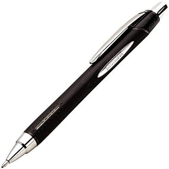 Jetstream RT Roller Ball Retractable Waterproof Pen, Black Ink, Bold