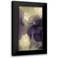 thumbnail image 1 of Jett, Kristina 9x14 Black Modern Framed Museum Art Print Titled - Cascade Amethyst Triptych II, 1 of 5