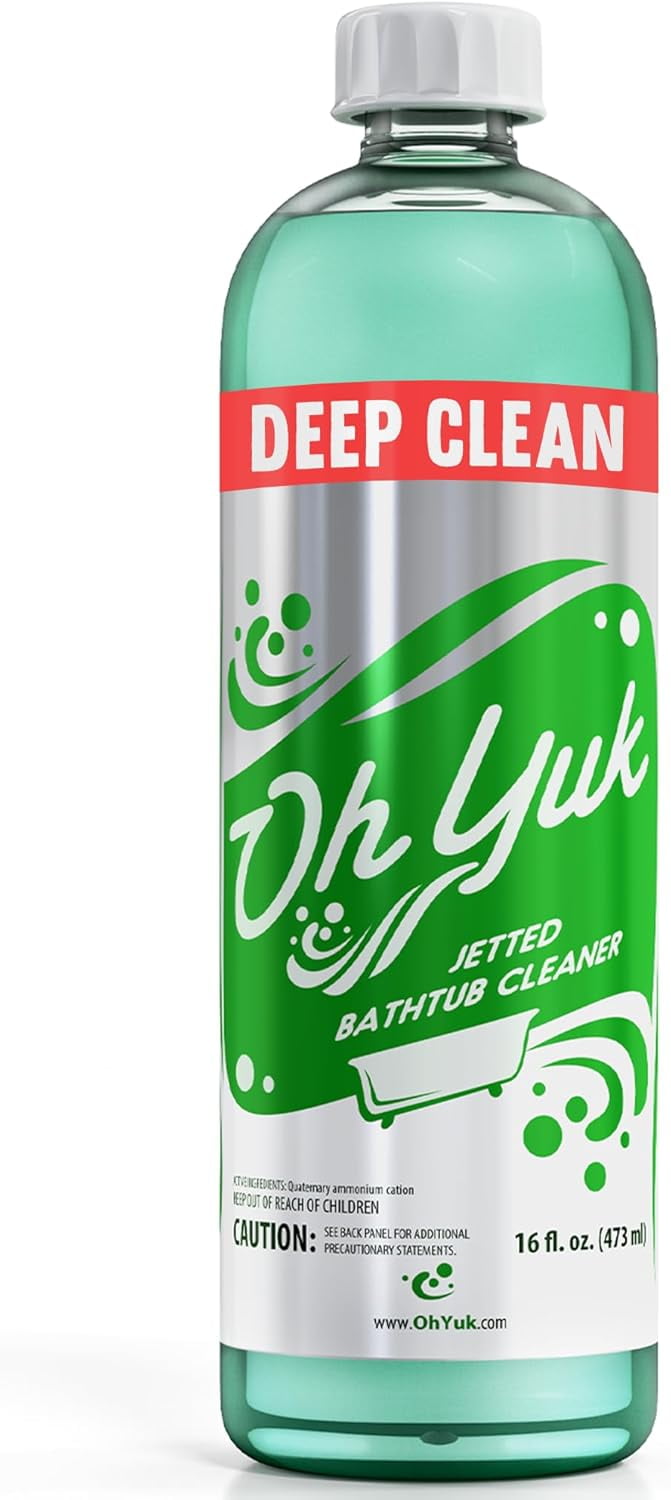 Jetted Tub Cleaner for Jacuzzis, Bathtubs, Whirlpools, The Most ...