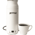 thumbnail image 1 of Jettle Electric Kettle 450ml - Stainless Steel Temperature Control Bottle - Electric Tea Kettles Automatic Shut off for Coffee Milk Soup Water - White, 1 of 15