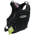 thumbnail image 1 of Jettribe Chest Impact Life Vest- Black | Jet Ski Racing Comp Vest | Jettribe All Black RS-16 Side Entry PFD, 1 of 6