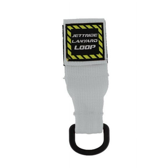 Jettribe Jet Ski Lanyard Loop Attachment- White | Secure Easy Quick Connect All Vest Types