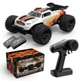 thumbnail image 1 of Jetwood 1/18 Fast Remote Control Car for Adults, Electric 4WD RTR RC Cars, High Speed RC Truck AWD, Max 35 kph Offroad Truck, JC18W with 2 Batteries, 1 of 14