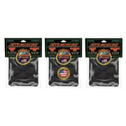 Jetz-Scrubz Kitchen Scrubber Sponges 3pk Black Rectangular, Made in USA