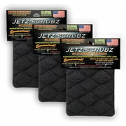 Jetz Scrubz Non-Scratch Long-Lasting Scrubber Kitchen Sponge - Square 3 Pack