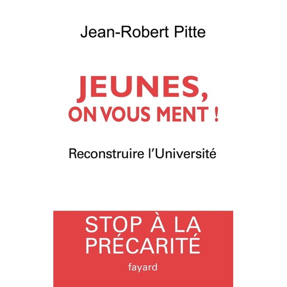 Jeunes, on vous ment !: Reconstruire l'UniversitÃ©, (Paperback)