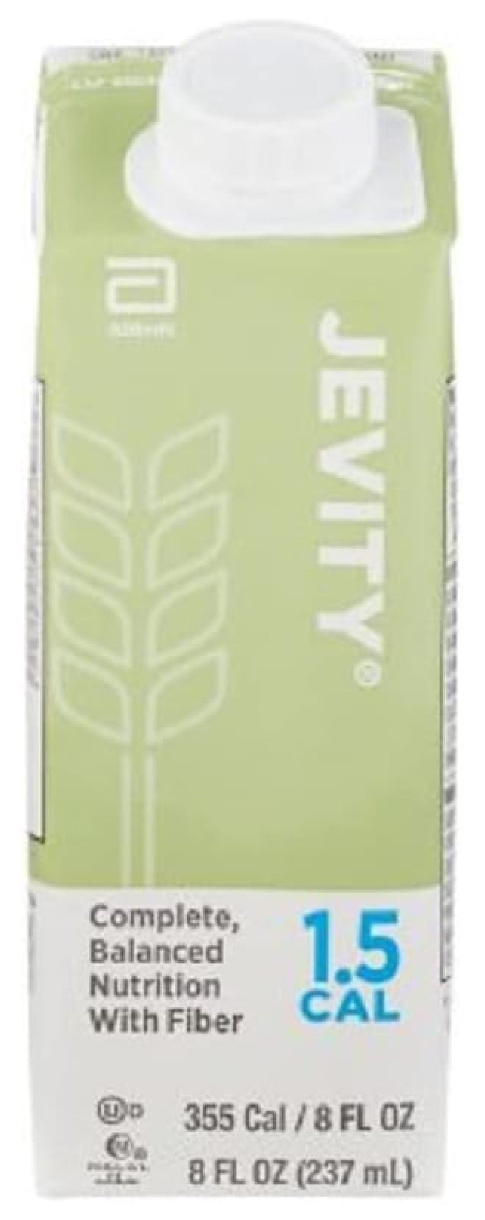 Jevity 1.5 Cal High Protein Nutrition Drink with Fiber, 8 Fl Oz (Pack