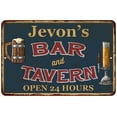 thumbnail image 1 of Jevon's Green Bar & Tavern Rustic Sign Decor 8x12 208120047322, 1 of 1