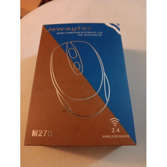 Jewaytech Black M275 Wireless Mouse With Receiver Nib