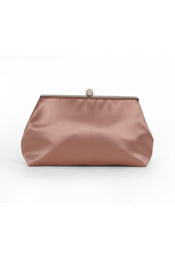 Jewel Badgley Mischka Camilla Classic Framed Satin Pouch