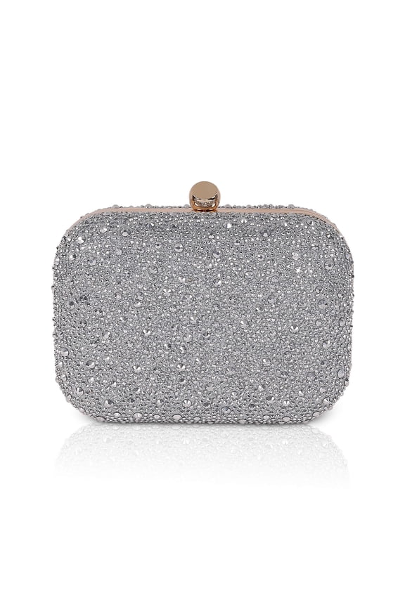 Jewel Badgley Mischka Celest Crystal Mini Minaudiere Clutch