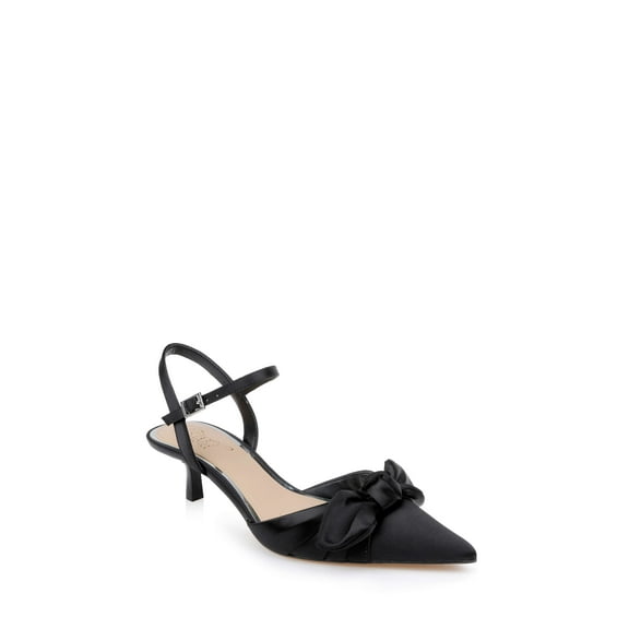 Jewel Badgley Mischka Ember Low Kitten Heel Pumps