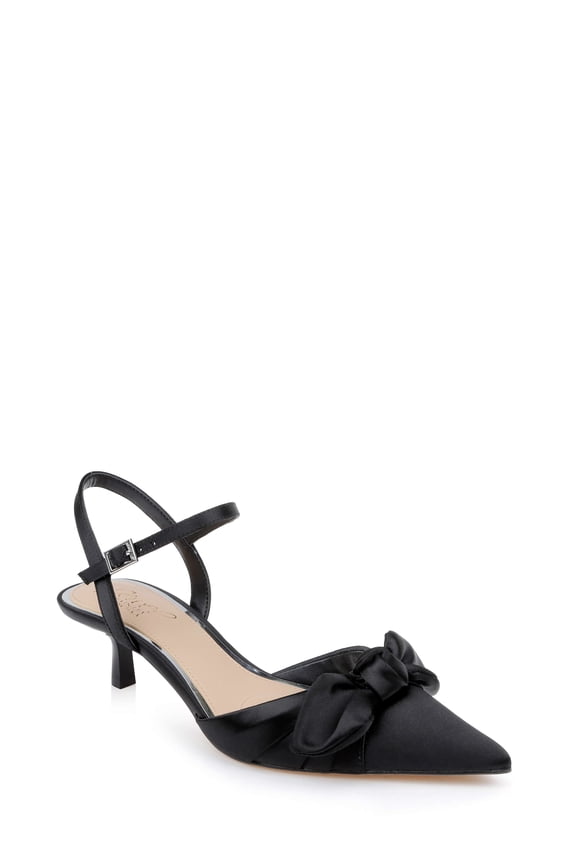 Jewel Badgley Mischka Ember Low Kitten Heel Pumps