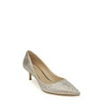 thumbnail image 1 of Jewel Badgley Mischka Frenchie Wide Width Pointed Toe Kitten Heel, 1 of 7