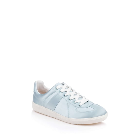Jewel Badgley Mischka Imara Satin Sneaker
