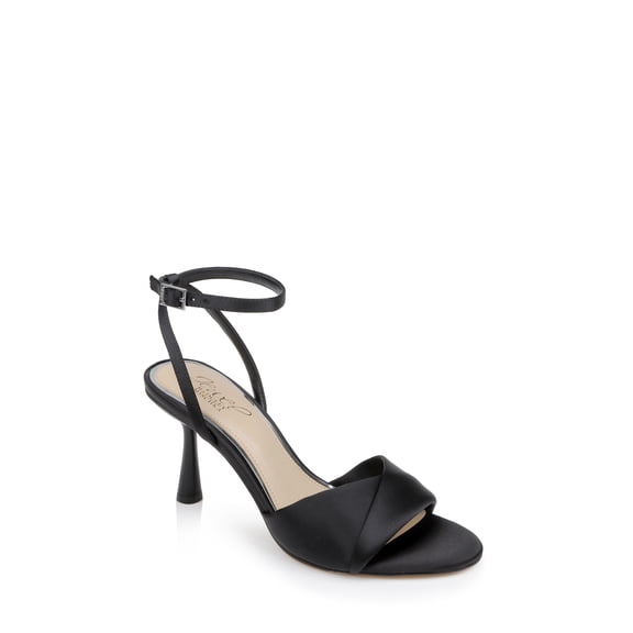 Jewel Badgley Mischka Kaia Sandal with Crisscross Vamp