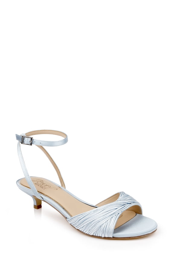 Jewel Badgley Mischka Nance Kitten Heel Sandals