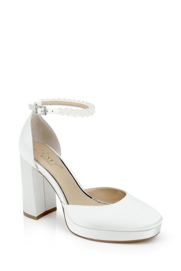 Jewel Badgley Mischka Noble Platform Pumps