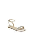 thumbnail image 1 of Jewel Badgley Mischka Ohara Minimalist Crystal Adorned Flats, 1 of 7