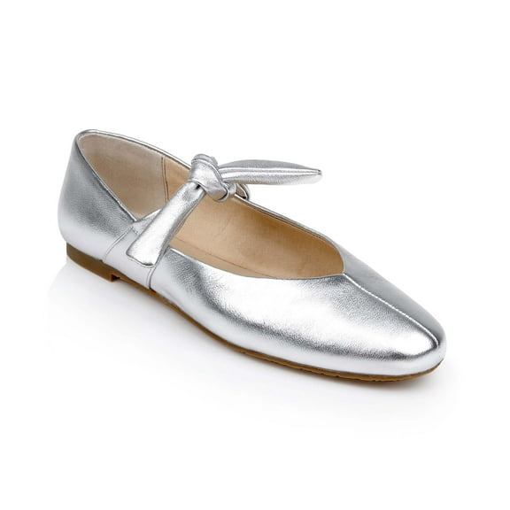 Jewel Badgley Mischka Taylore Round Toe Mary Jane Flats