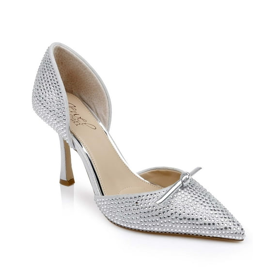 Jewel Badgley Mischka Terresa D'Orsay Stiletto Pumps