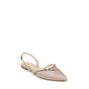 Jewel Badgley Mischka Camden Pointed Flat