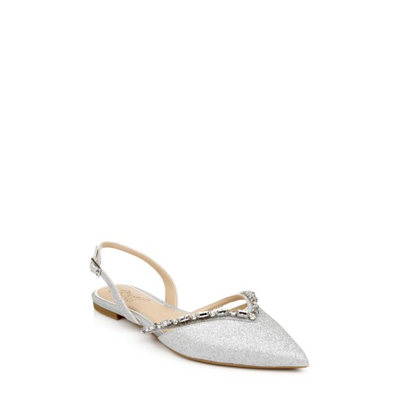Jewel Badgley Mischka Camden Pointed Flat