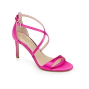 Jewel Badgley Mischka Womens DIMITRA Cushioned Footbed Satin Pumps