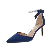Jewel Badgley Mischka Womens Jaycee Rhinestone Zipper Pumps