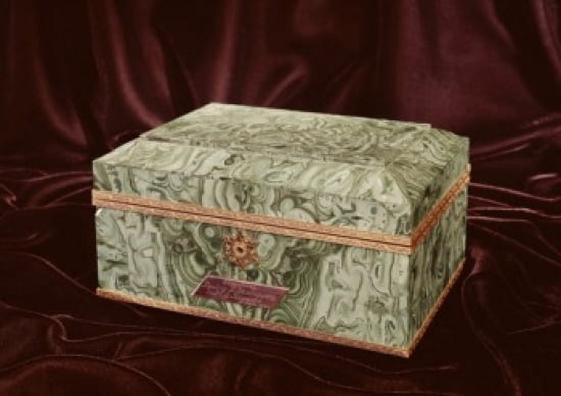Jewel Box Antique-Jewelry Malachite Canvas Art - (18 x 24)