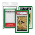 thumbnail image 1 of GradedGuard Jewel Case PSA Card Slab Protector, Translucent Vibrant Color Frame, Standard Size, Drop & Scratch Proof Holder for Graded Sports TCG Cards - Emerald, 1 of 6