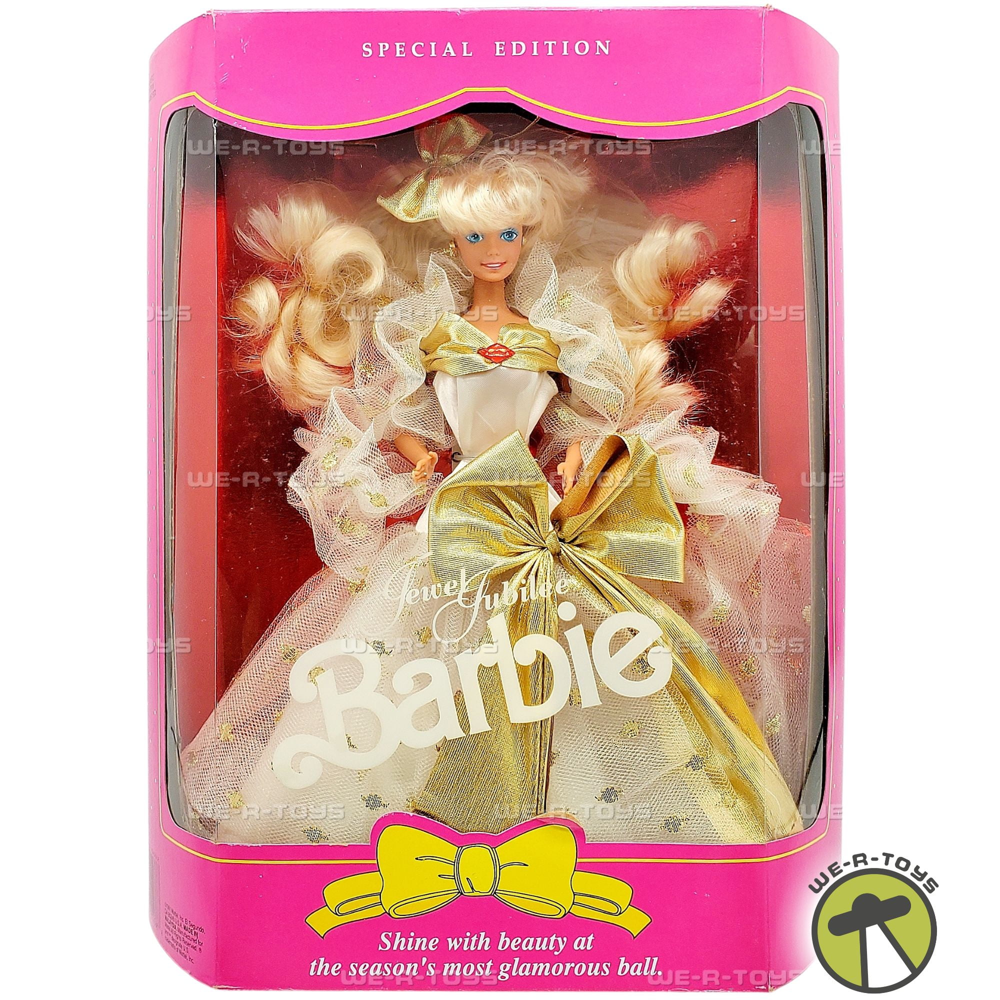 Jewel Jubilee Barbie - 1991 Vintage Barbie - Walmart.com