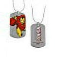 thumbnail image 1 of Jewel M Iron Man Flying Dog Tag Necklace, 1 of 1