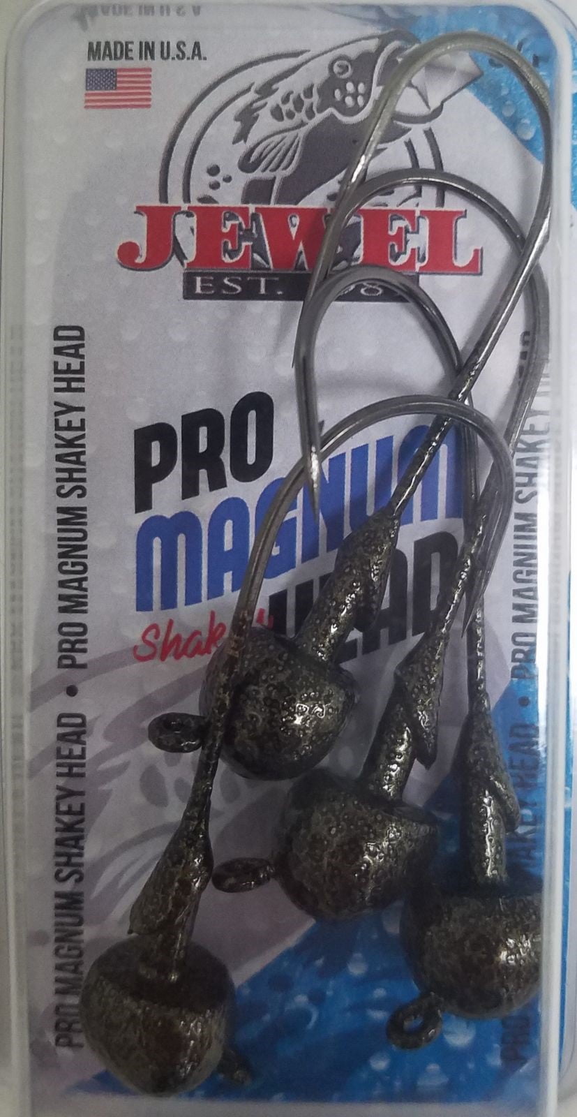 Jewel Bait Finesse Jig, 5/16 Oz In Green Pumpkin/Green Flash - Foto 6