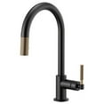thumbnail image 1 of Jewel Plumbing Products  Faucets Single Hole Kitchen Faucet with Goose Neck Spout - Stainless Steel, 1 of 1