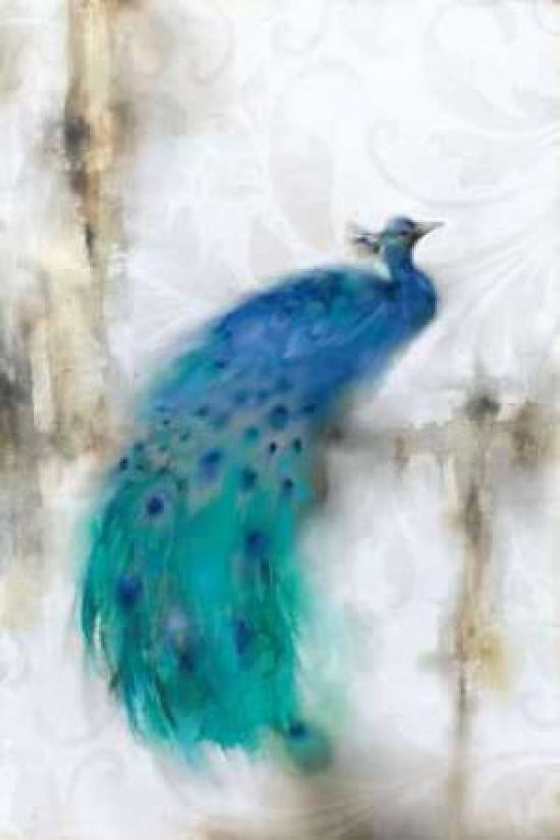 Jewel Plumes I Canvas Art - JP Prior (12 x 18)