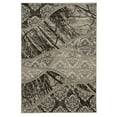 thumbnail image 1 of Jewel Power-Loomed Multi-Pattern 2' x 3' Rug, Brown/Light Brown, 1 of 5