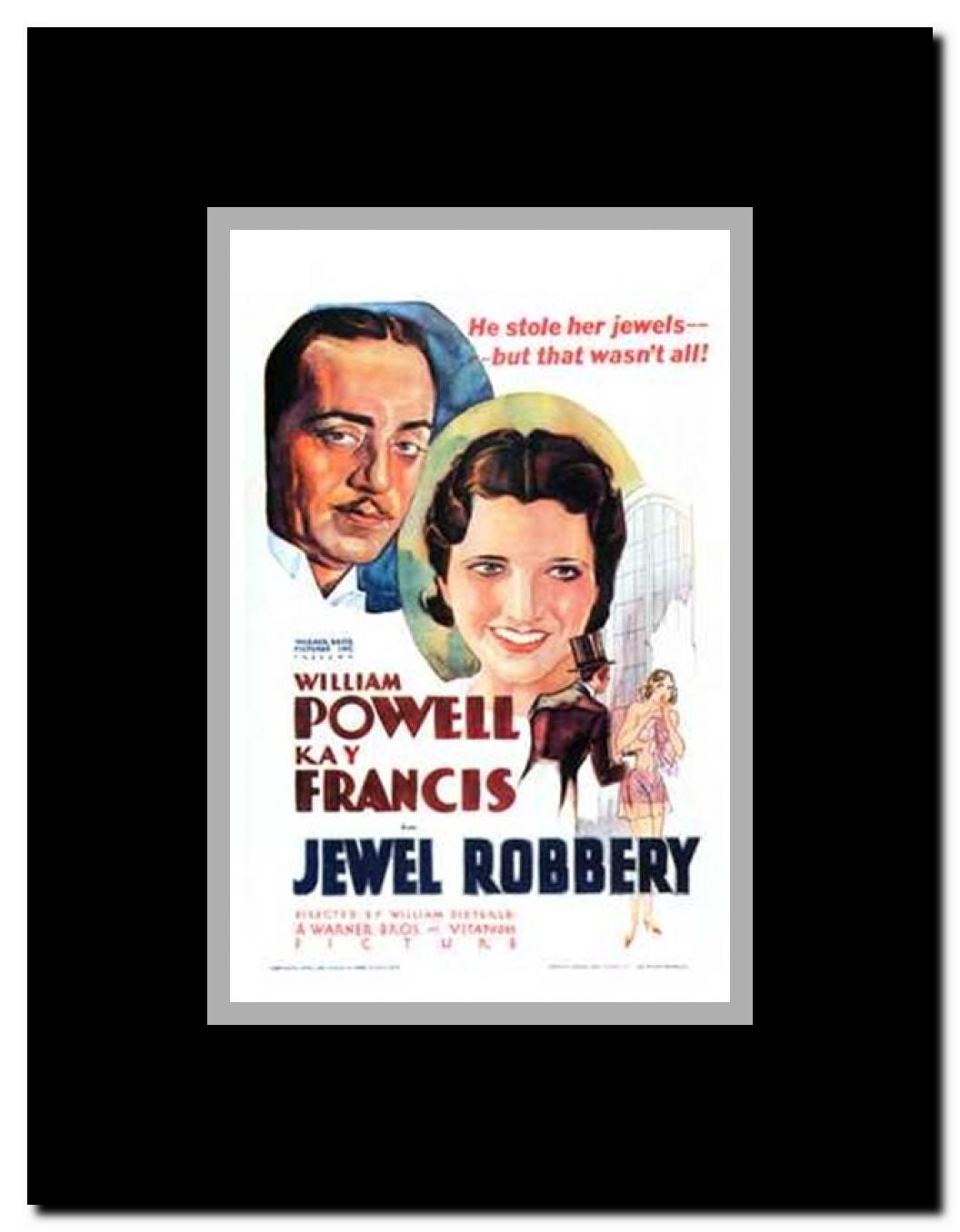 Jewel Robbery Framed Movie Poster