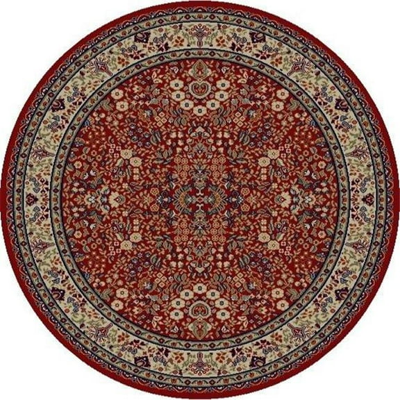 Jewel Sarouk - Red - 2 ft. 7 in. x 4 ft.