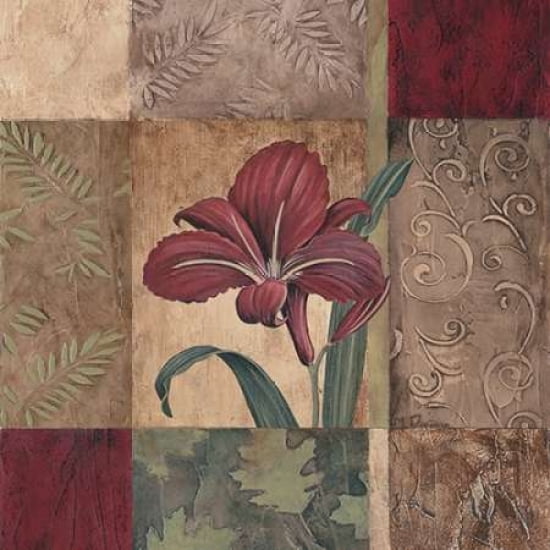 Jewel Tones II Canvas Art - Maria Donovan (24 x 24)