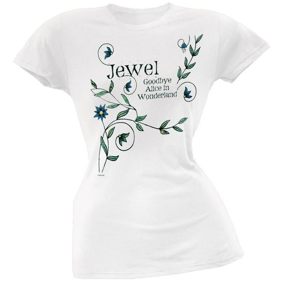 Jewel Women's Juniors Goodbye Alice Short Sleeve T Shirt